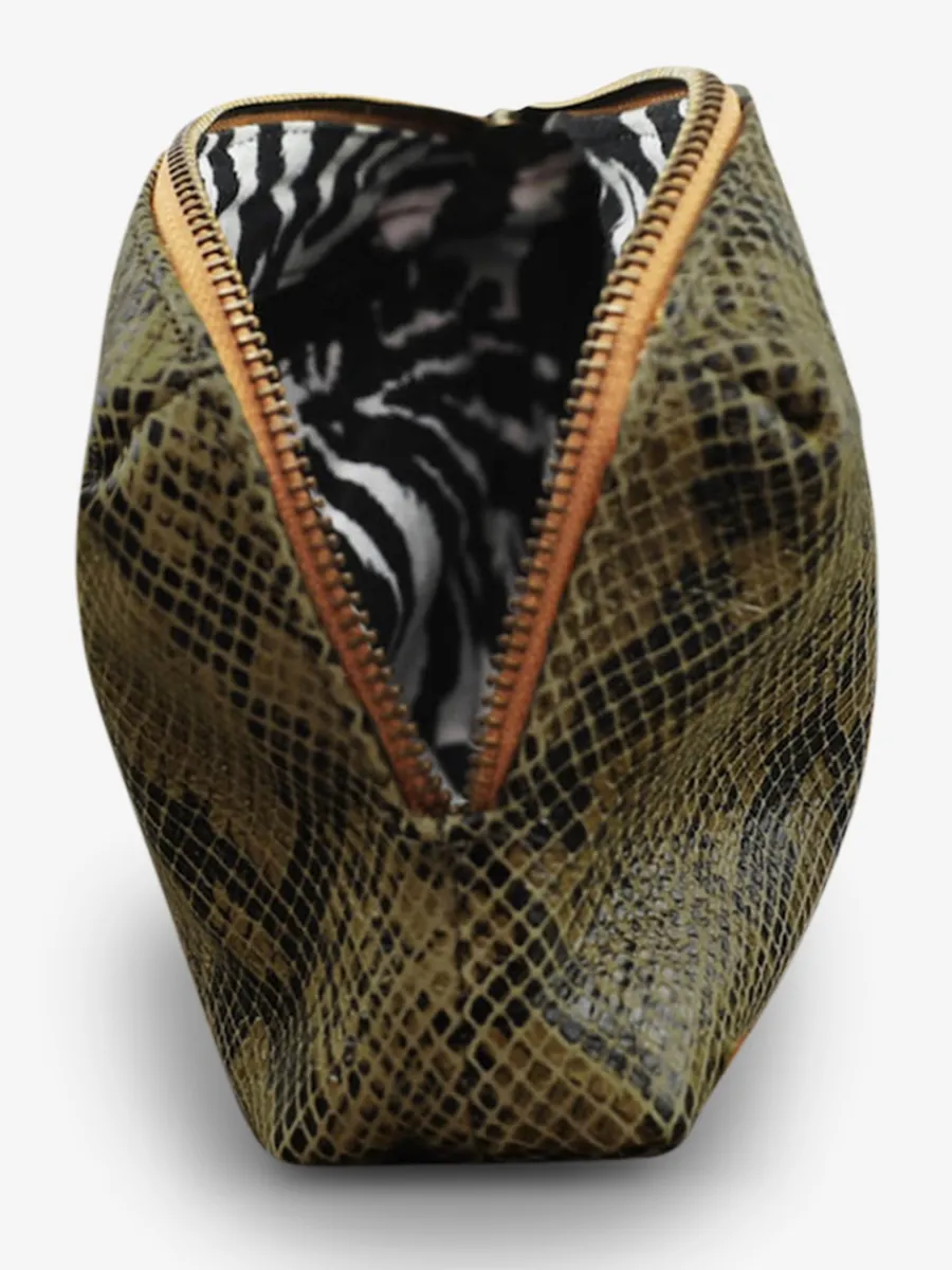Sale PAUL MARIUS Adèle Python - Kaki