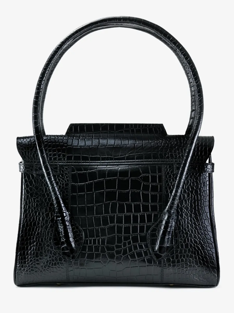 Outlet PAUL MARIUS Colette M Alligator - Noir De Jais