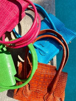 Discount PAUL MARIUS Colette S Alligator Cocktail - Tourmaline