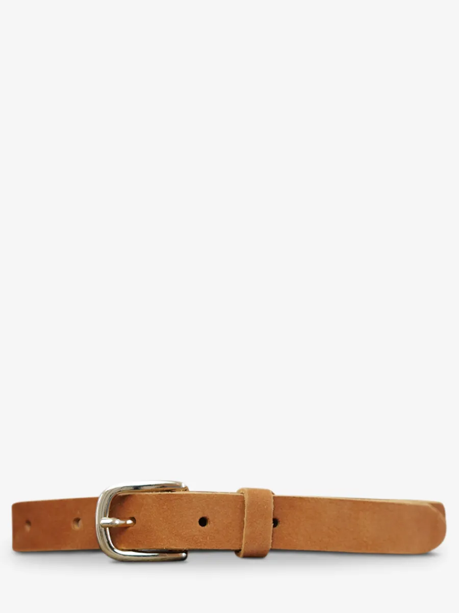 New PAUL MARIUS LaCeinture Magnifique Nubuck - 20mm - Naturel