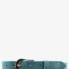 Online PAUL MARIUS LaCeinture Magnifique Nubuck - 25mm - Bleu Piscine