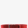 Online PAUL MARIUS LaCeinture Magnifique Nubuck - 30mm - Rouge Carmin