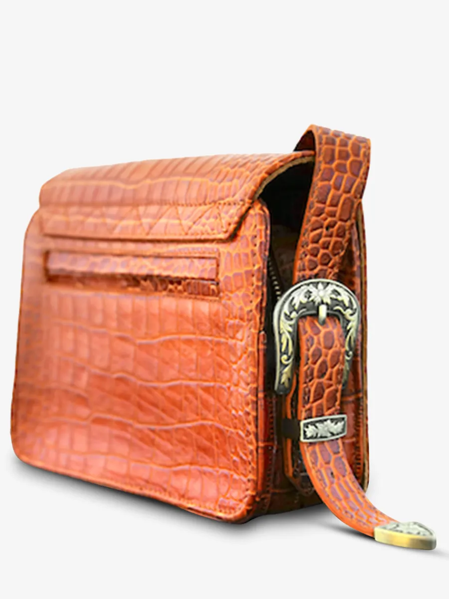PAUL MARIUS LeBaguette Alligator Cocktail - Ambre