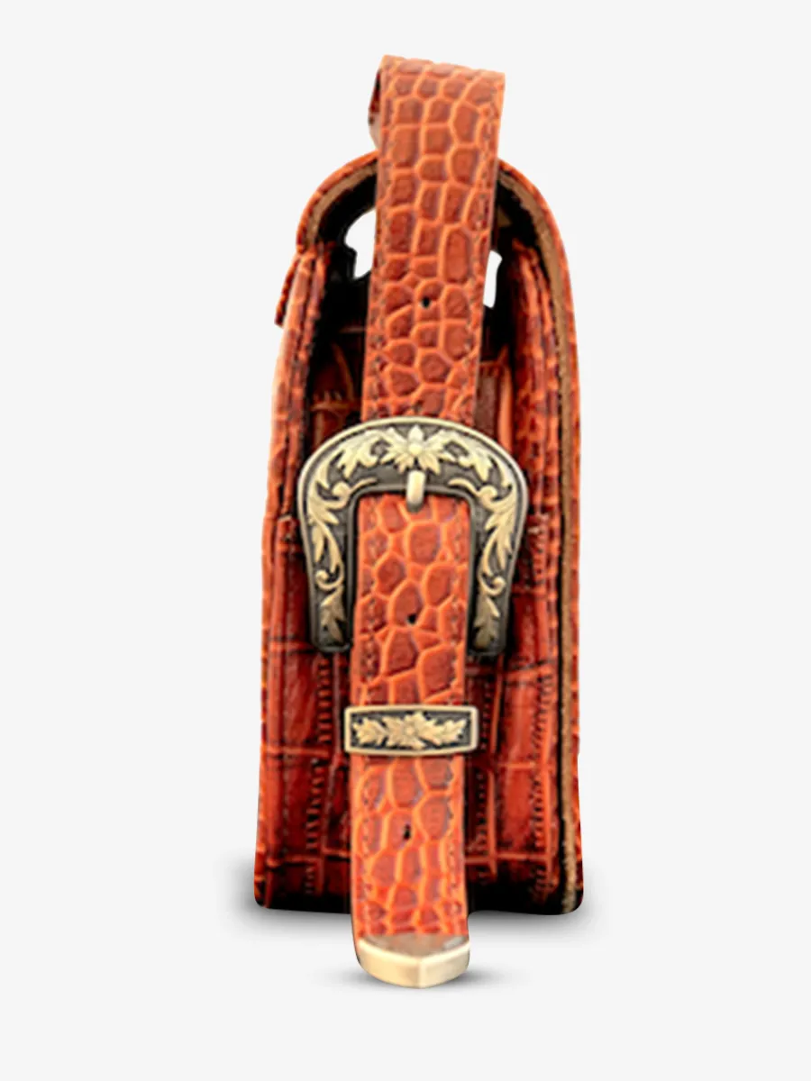 PAUL MARIUS LeBaguette Alligator Cocktail - Ambre