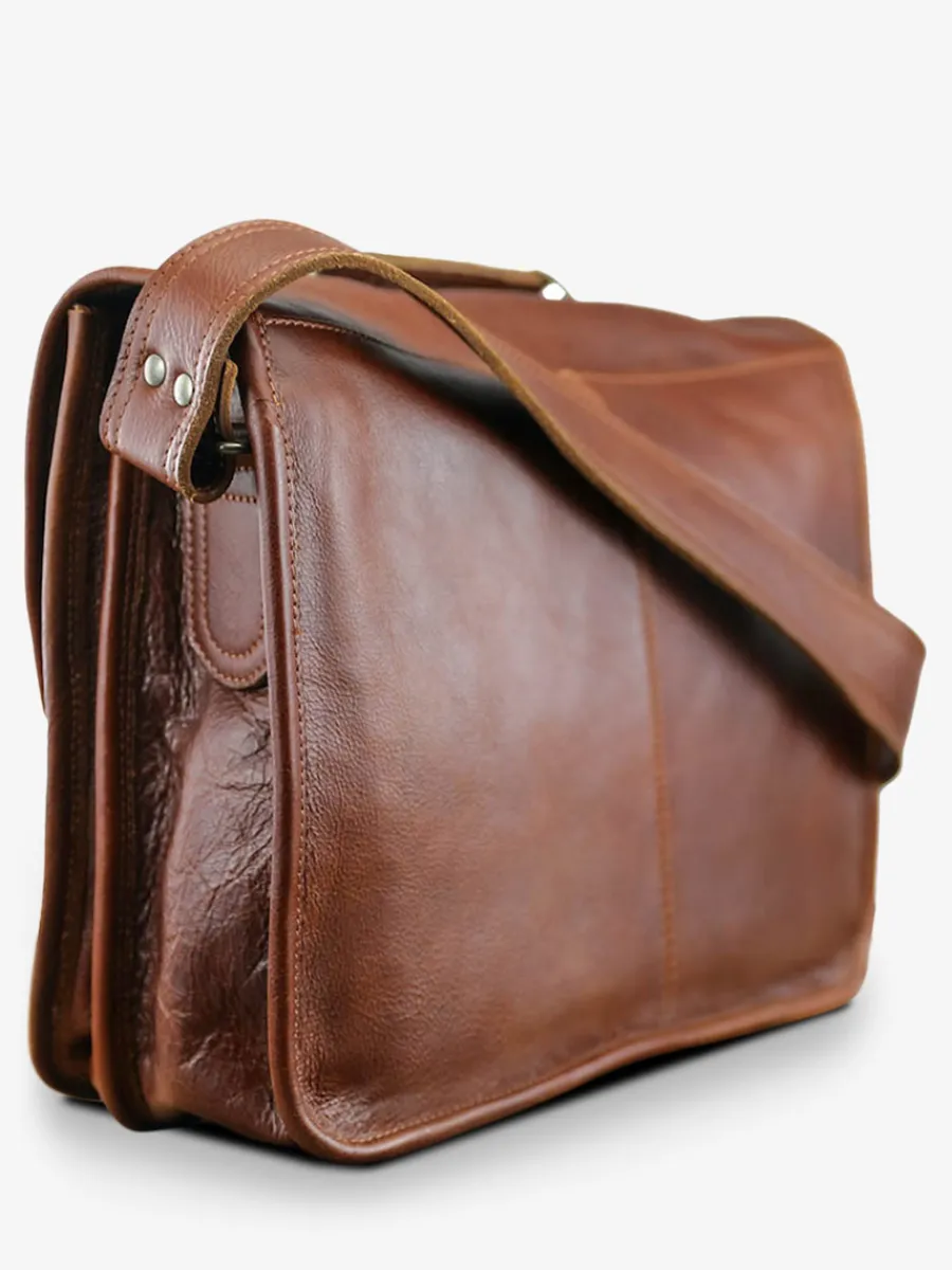 Outlet PAUL MARIUS LeCartable - M - Tabac