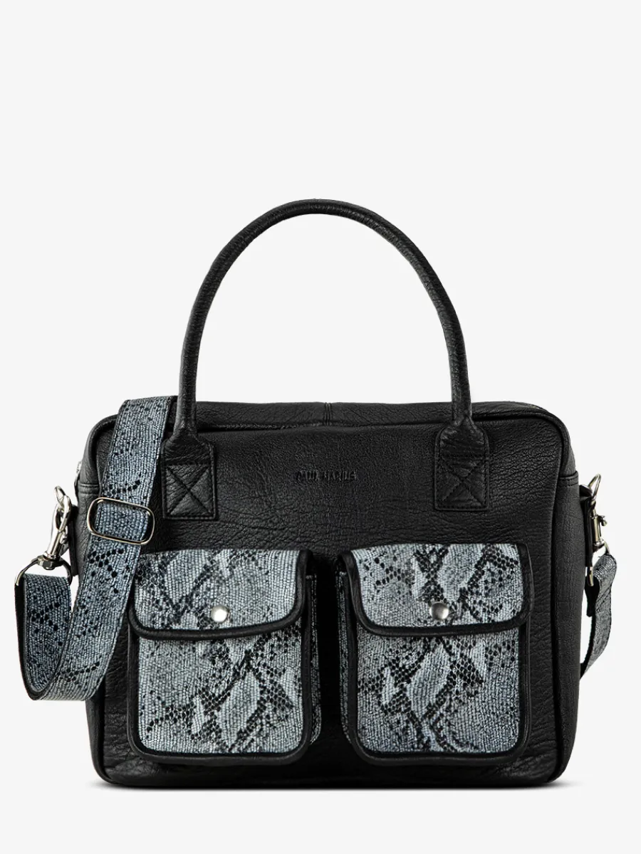 Outlet PAUL MARIUS LeDandy Python - Noir