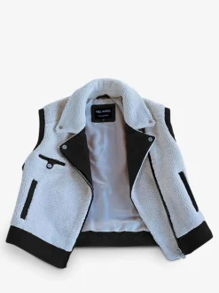 Discount PAUL MARIUS LePerfecto Sans Manches Himalaya - Noir