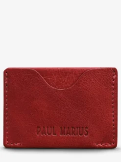 Online PAUL MARIUS LePorte-cartes GABIN - Rouge