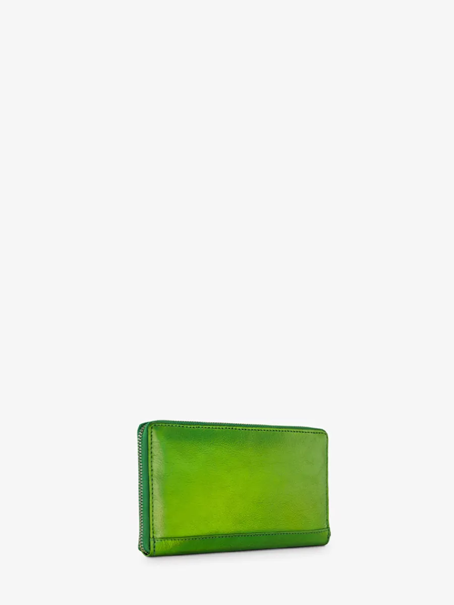 Outlet PAUL MARIUS LePortefeuille Charlotte - Absinthe