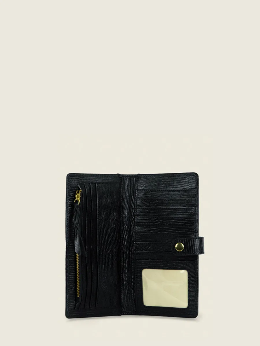 Outlet PAUL MARIUS LePortefeuille Charlotte N°2 1960 - Noir De Jais