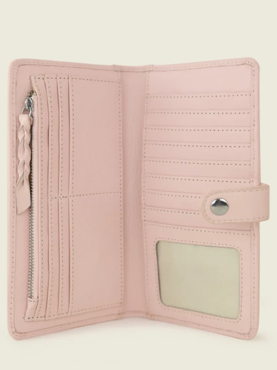 Discount PAUL MARIUS LePortefeuille Charlotte N°2 Pastel - Poudré