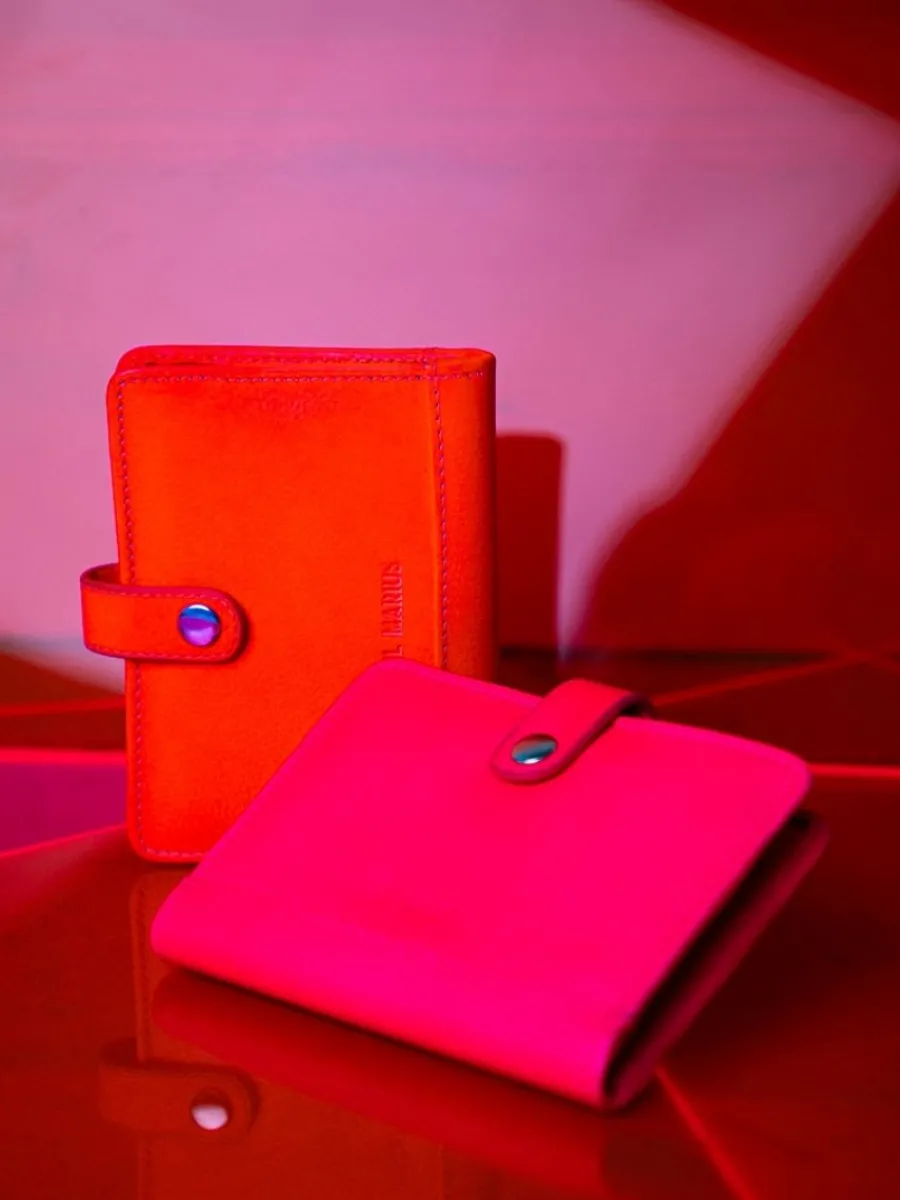 Discount PAUL MARIUS LePortefeuille Jeanne Néon - Rose