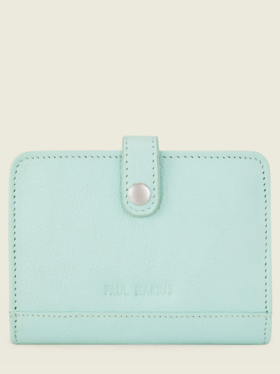 New PAUL MARIUS LePortefeuille Jeanne Pastel - Bleuet