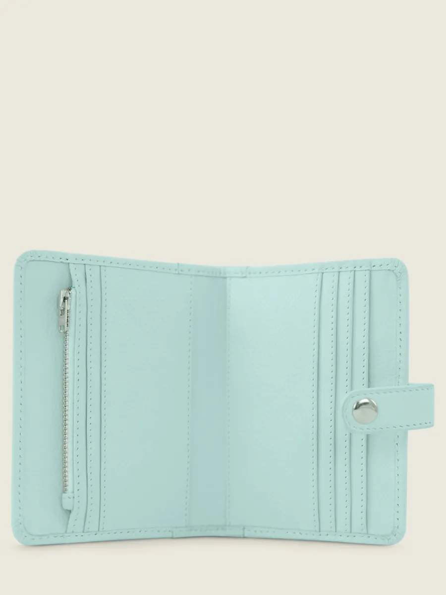 New PAUL MARIUS LePortefeuille Jeanne Pastel - Bleuet