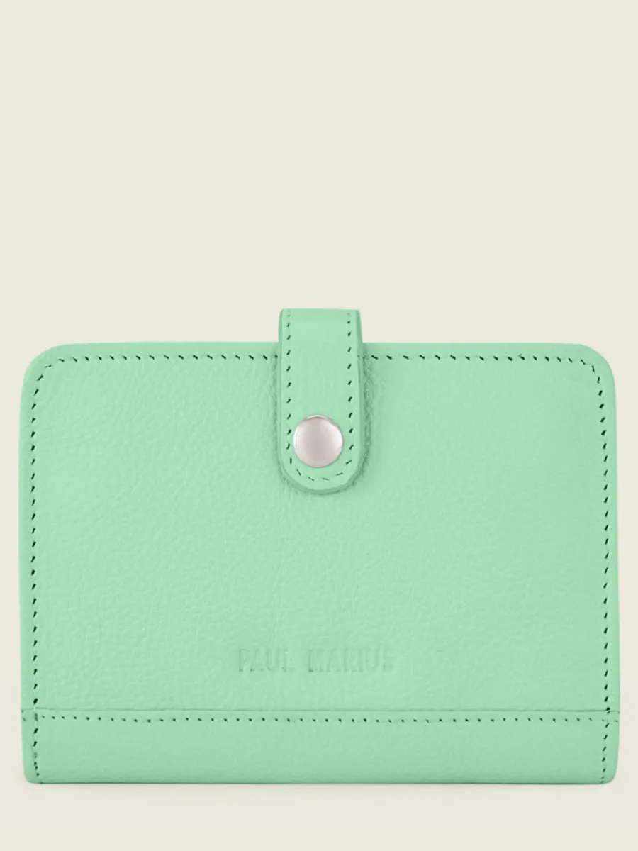 Sale PAUL MARIUS LePortefeuille Jeanne Pastel - Menthe