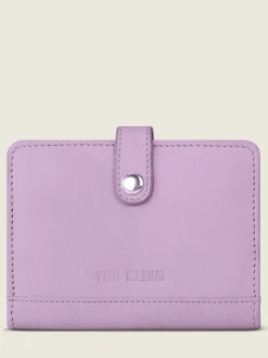 New PAUL MARIUS LePortefeuille Jeanne Pastel - Lilas