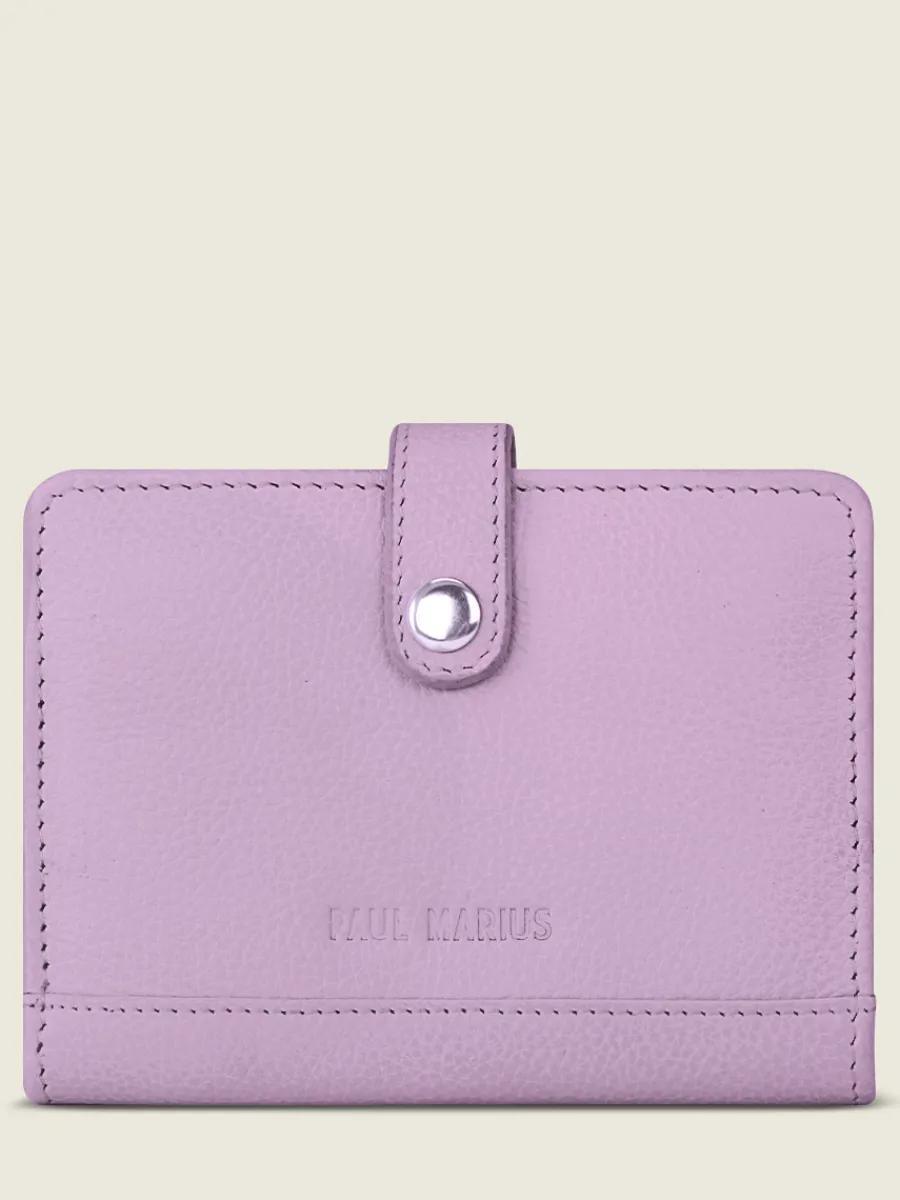 New PAUL MARIUS LePortefeuille Jeanne Pastel - Lilas