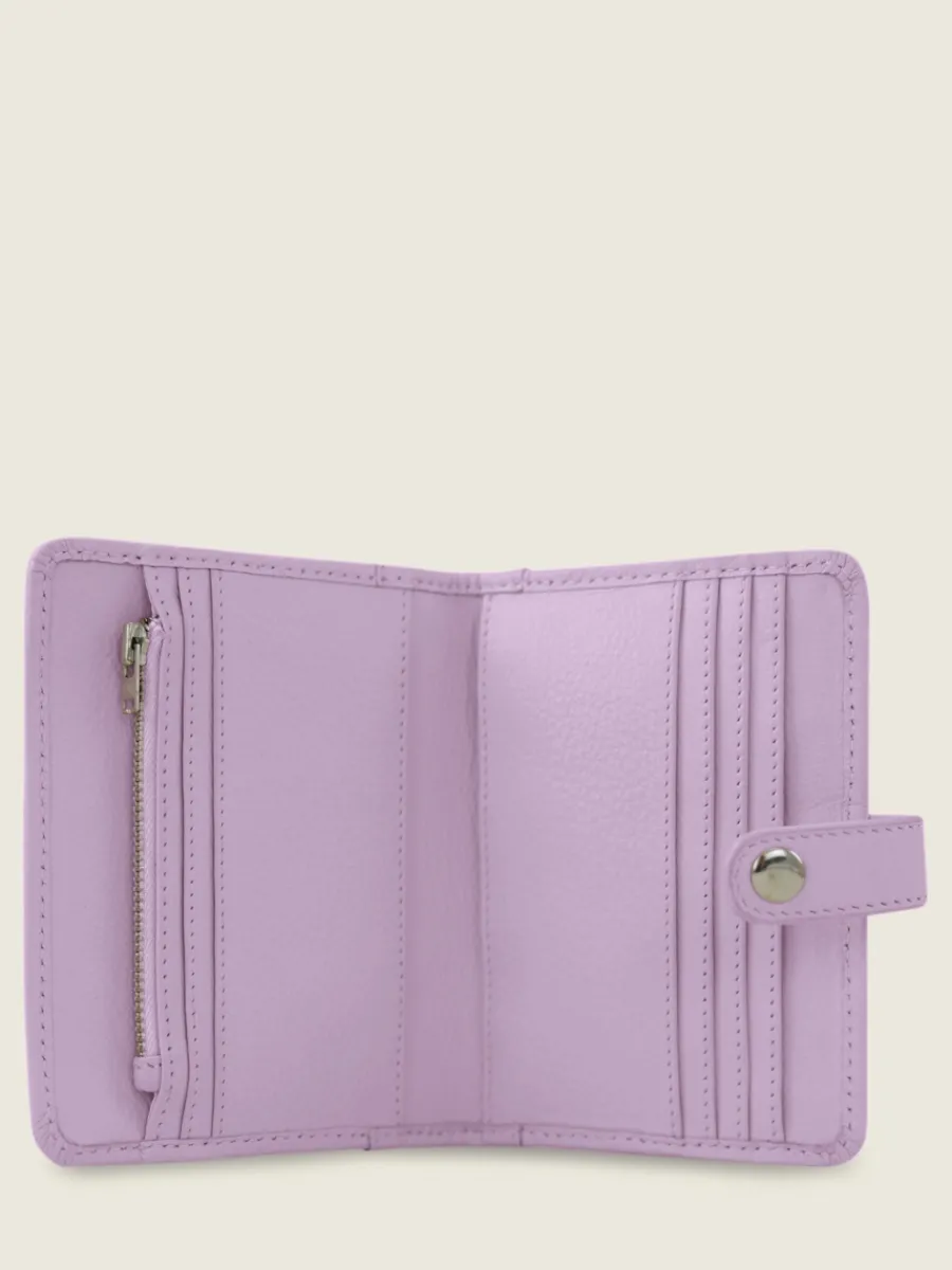 New PAUL MARIUS LePortefeuille Jeanne Pastel - Lilas