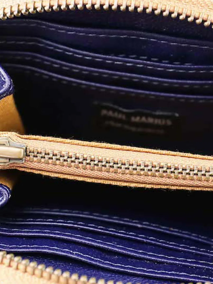 Outlet PAUL MARIUS LePortefeuille Manon - Bleu Egyptien
