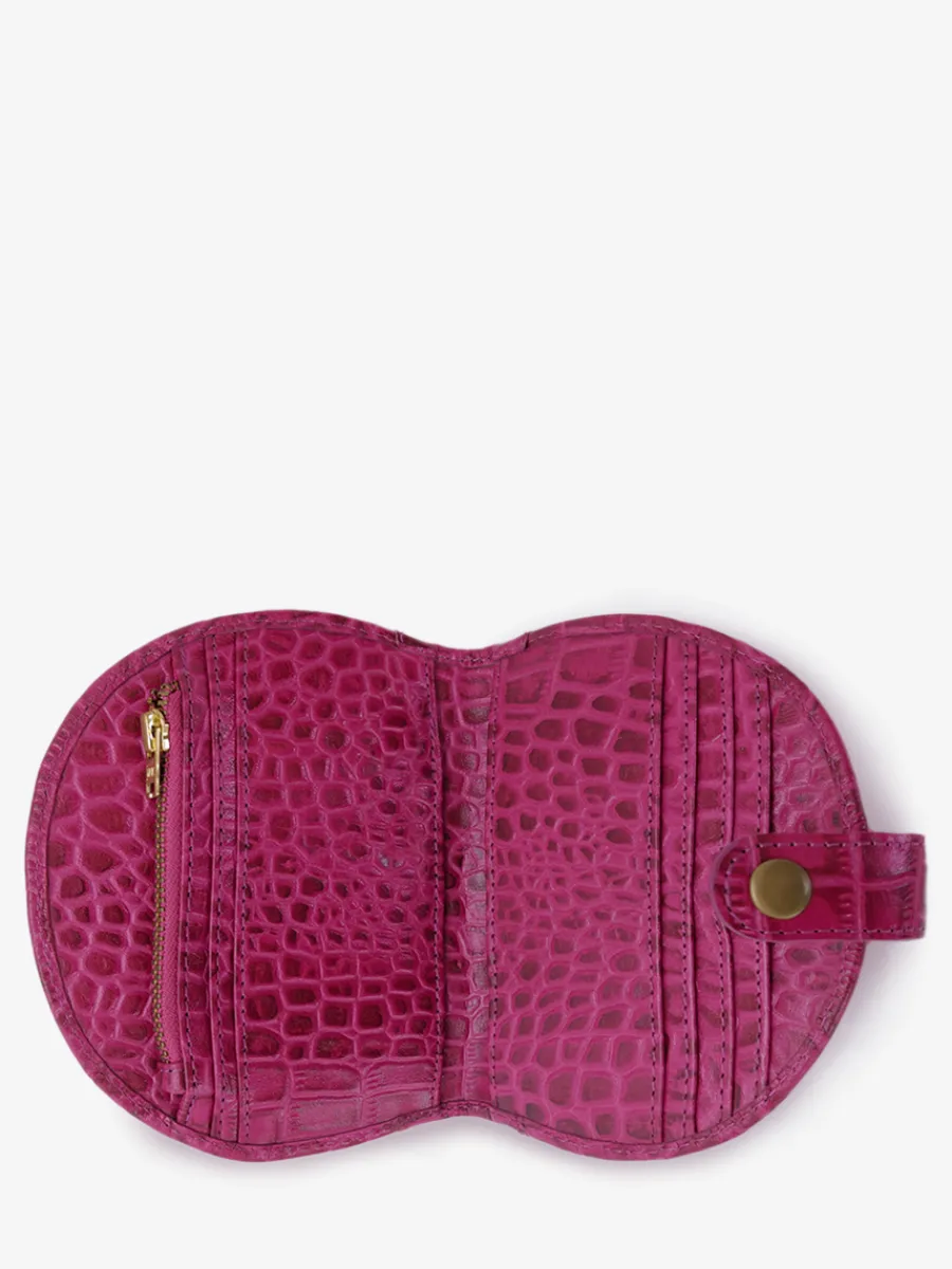 Clearance PAUL MARIUS LePortefeuille Manon N°2 Alligator - Tourmaline