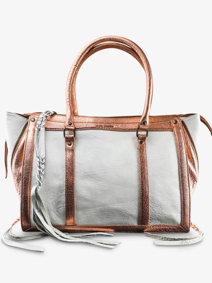 New PAUL MARIUS LeRive Droite - L - Or Rose / Blanc