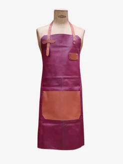 Online PAUL MARIUS LeTablier En Cuir - Prune
