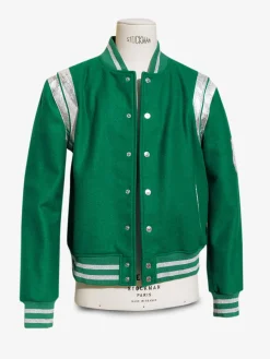 New PAUL MARIUS LeTeddy 50's Vert Vipère - XS