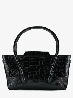 Clearance PAUL MARIUS Madeleine Alligator - Noir De Jais